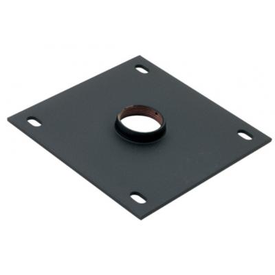 8" Ceiling Plate Max Weight 227 Kg - Black